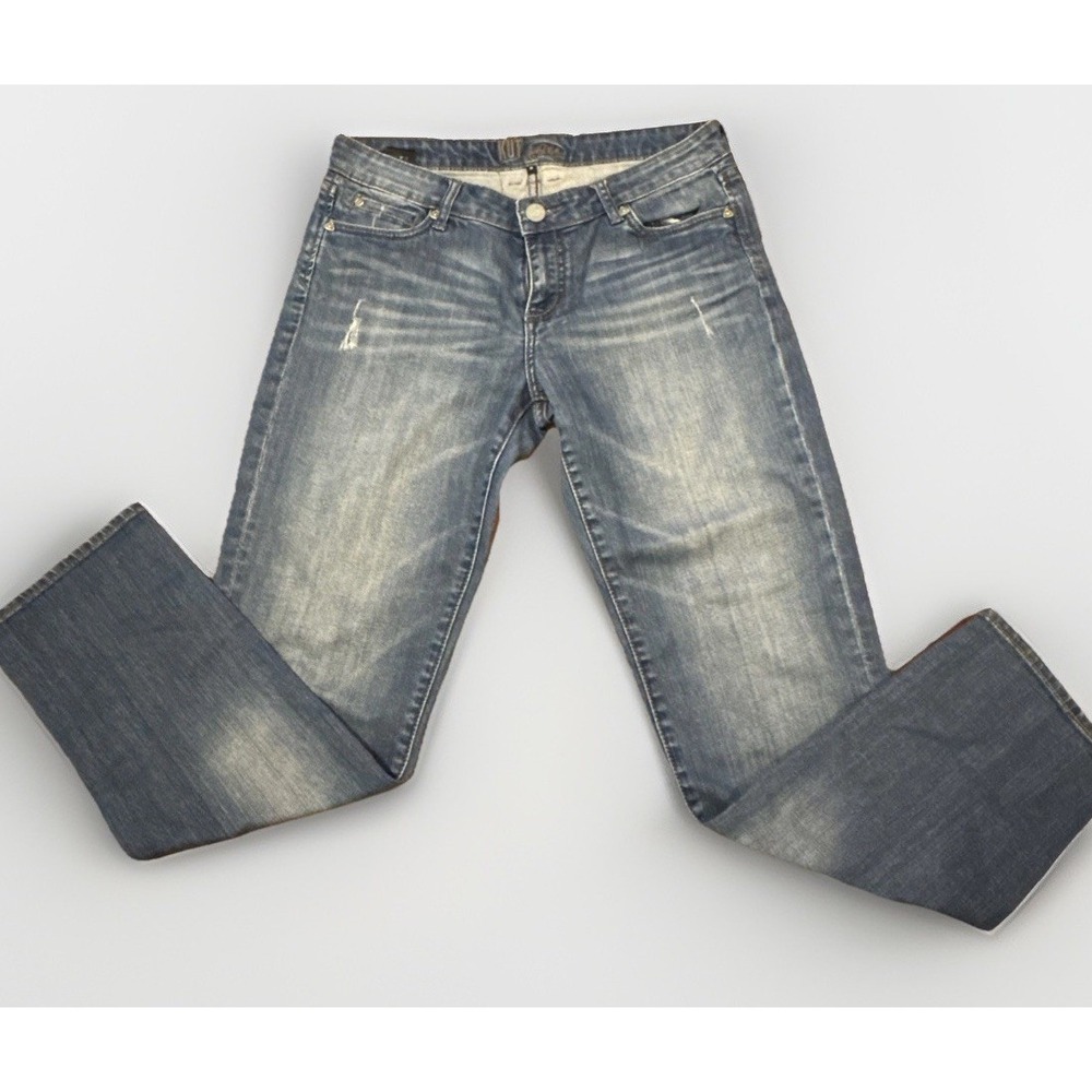 Kut From The Kloth Women's Jeans Size‎ 8 32W 30L Mid Rise Skinny Dark Wash